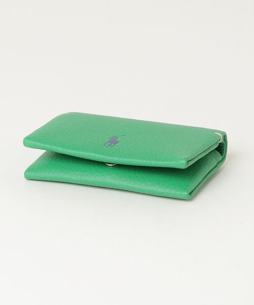 POLO RALPH LAUREN スナップカードケース Polo-Play Collection Polo Play レザー スナップ カード ケース（カードケース