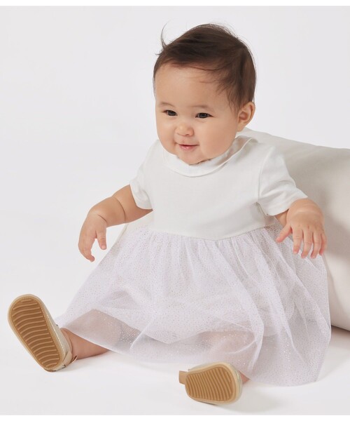 PETIT BATEAU（プチバトー） ワンピース 半袖ワンピース キッズ 子供服