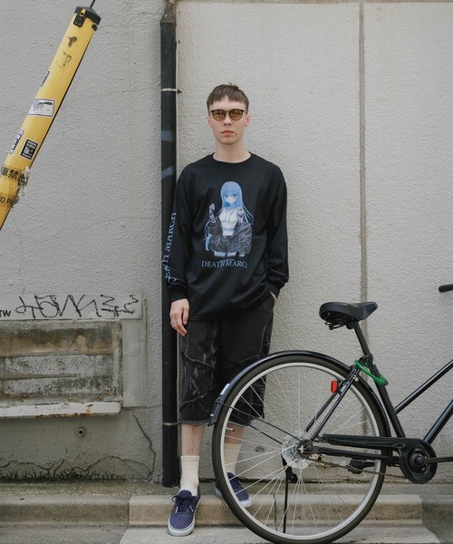 LONELY/論理 tシャツ LONELY(論理)/ロンリー HIKARI＆ collaboration