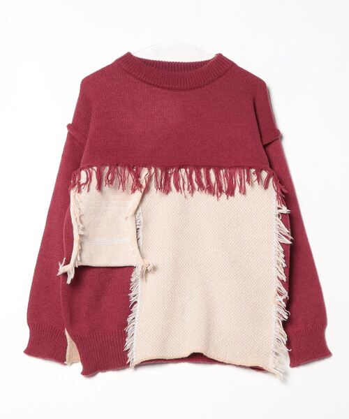 「terrace」 長袖ニット MEDIUM ブラック レディース_画像3