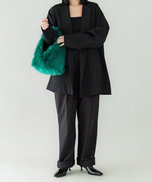 「LE VERNIS」 ハンドバッグ FREE イエロー レディース_画像7