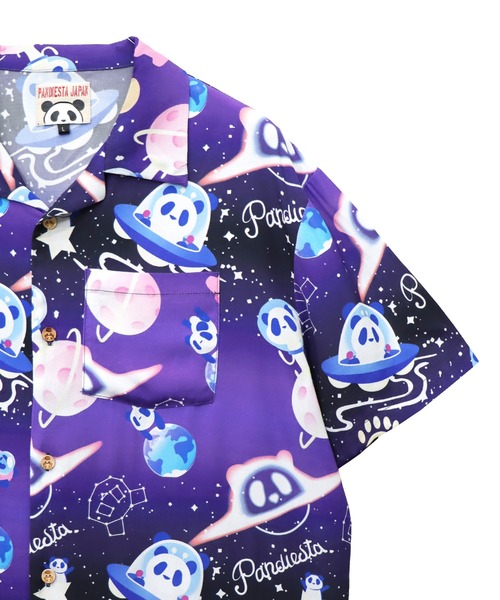PANDIESTA（パンディエスタ） シャツ スペースパンダアロハシャツ(M2