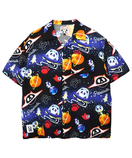 PANDIESTA シャツ スペースパンダアロハシャツ(M2) メンズ