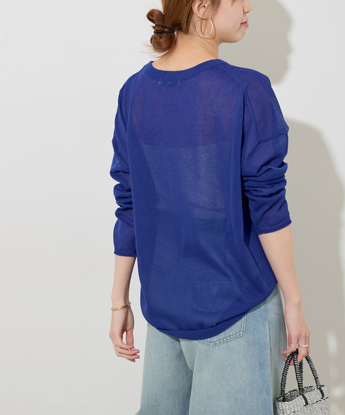 JOURNAL STANDARD relume ニット セーター 程よい透け感で大人