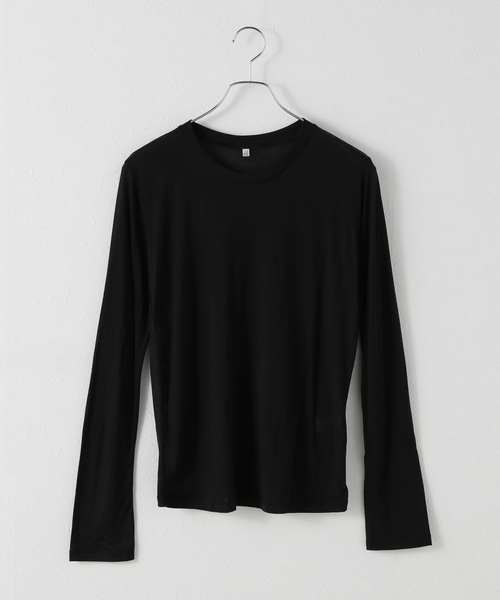 tシャツ 「BASERANGE/ベースレンジ」CORE LONG SLEEVE TEE レディース