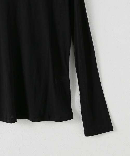 BASERANGE SHAW TEE BLACK ベースレンジ BASERANGE(ベースレンジ) / Long Sleeve Tee | HIBIYA CE