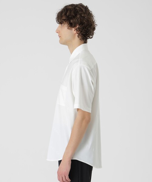 BLACK LABEL CRESTBRIDGE シャツ 「BLACK lab.」エンボスロゴ