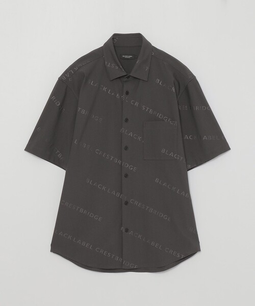 BLACK LABEL CRESTBRIDGE シャツ 「BLACK lab.」エンボスロゴ