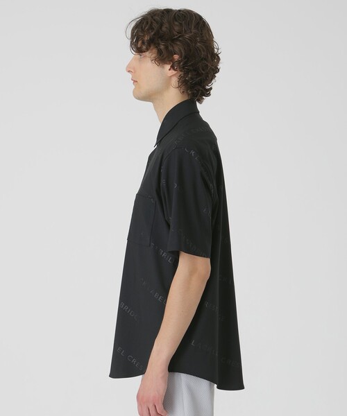 BLACK LABEL CRESTBRIDGE シャツ 「BLACK lab.」エンボスロゴ