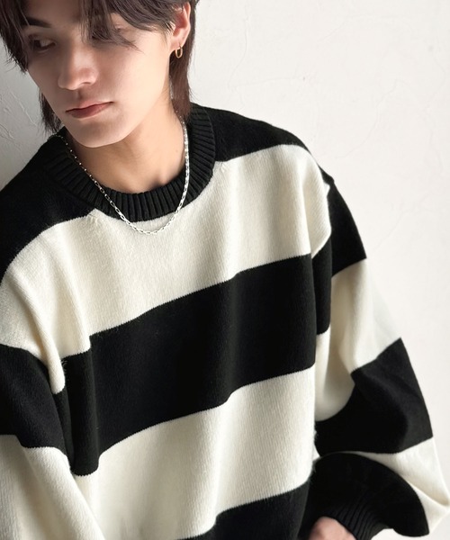 黒いニットセーター 長袖 スリット入り セーター レディース ニット 長袖 トップス ラウンド裾 チュニック