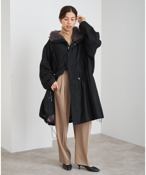 【極美品】IENA ロングコート　ブラック　38 IENA（イエナ） コート 38 ブラック レディース : ZOZOTOWN Yahoo!店