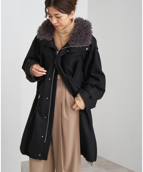 【極美品】IENA ロングコート　ブラック　38 IENA（イエナ） コート 38 ブラック レディース : ZOZOTOWN Yahoo!店