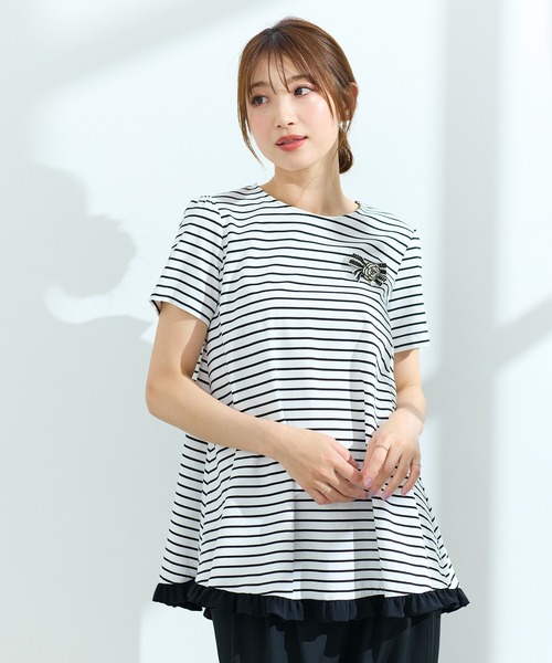 Rose Tiara（ローズティアラ） tシャツ 「接触冷感/UVカット/コットン