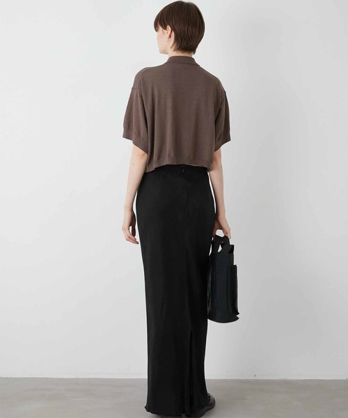 la peau de gem ポロシャツ ポロ 「LA PEAU DE GEM」halfsleeve