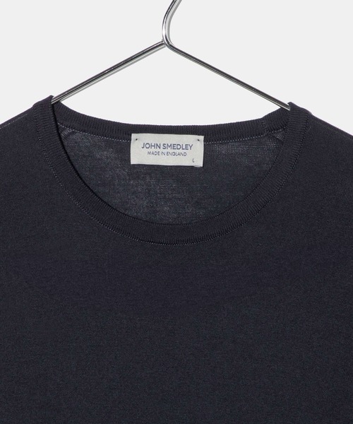 tシャツ JOHN SMEDLEY NELL ジョンスメドレー 半袖コットンニットプルオーバー Tシャツ レディースの画像