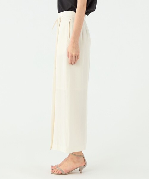 TOMORROWLAND collection ロング スカート レーヨンリネンオックス