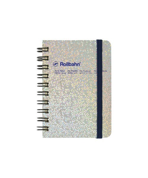 orange#ロルバーン3冊まとめ売り Rollbahn 手帳 ロルバーンポケット付メモ メタリック M 3冊