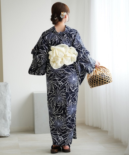 utatane 浴衣　単品 utatane 浴衣 手染め注染浴衣3点セット utatane×注染工房