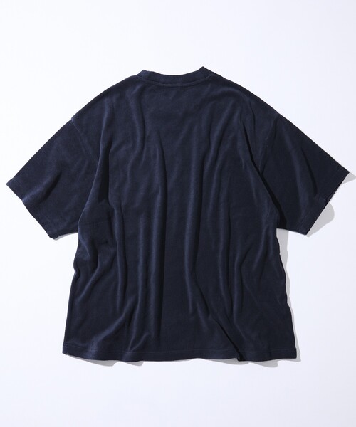 NAUTRCA ボーダーシャツ NAUTICA tシャツ NAUTICA/ノーティカ ビックシルエット パイル