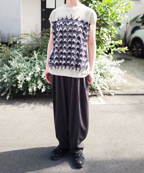 marechal terre  マルシャルテル　フリンジニット MARECHAL TERRE（マルシャルテル） ニット セーター フリンジニット