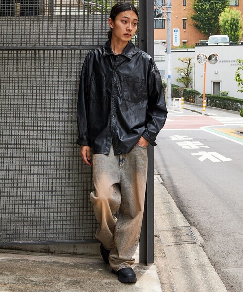 FREAK'S STORE（フリークスストア） 長袖シャツ MEDIUM ブラック