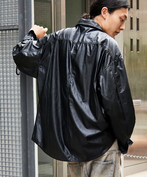 FREAK'S STORE（フリークスストア） 長袖シャツ MEDIUM ブラック