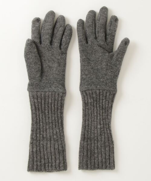 「BEAUTY&YOUTH UNITED ARROWS」 手袋 FREE グレー レディース_画像2