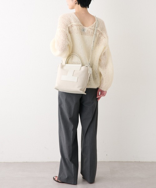 【正規品•美品】IACUCCI 2wayハンド/ショルダーバッグ iacucci イアクッチ（ファッション）（バッグ、小物素材：本革