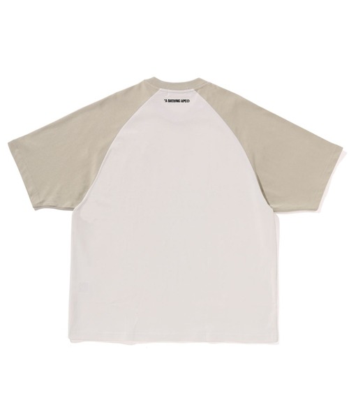 エイプ ワンポイントロゴ ラガーシャツ A BATHING APE(アベイシングエイプ) 00's One point logo border