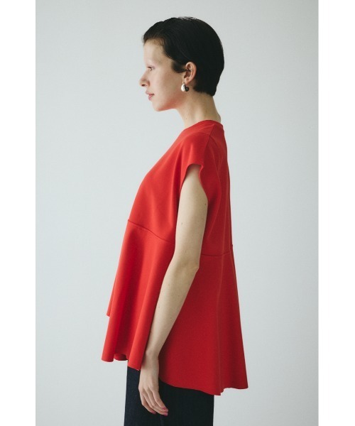 HeRIN.CYE tシャツ Cropped ponte tops クロップドポンチ