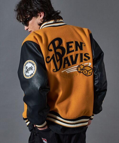 ベンデイビス（BEN DAVIS）（メンズ）スタジアムジャケット 楽天市場】BEN DAVIS ジャケット ベンデイビス 2023 ワッペン