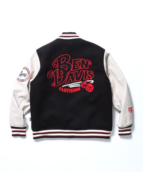 BEN DAVIS スタジャン アウター BEN DAVIS ベンデイビス スタジャン スタジアムジャンパー