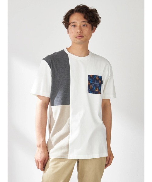 McGREGOR（マックレガー） tシャツ リゾートTシャツ（ブロック切替