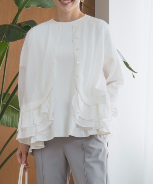 Sono（ソーノ） カーディガン 「SONO/ソーノ」エアフローコットン