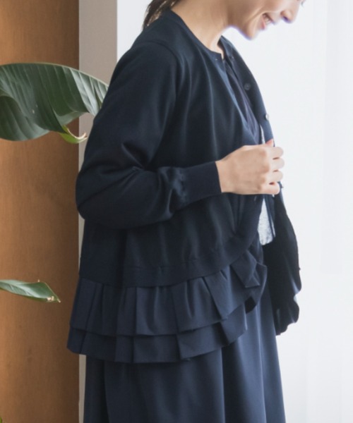 Sono（ソーノ） カーディガン 「SONO/ソーノ」エアフローコットン