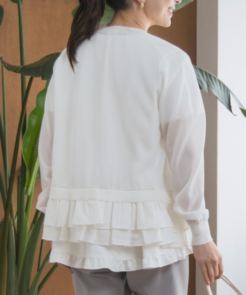 Sono（ソーノ） カーディガン 「SONO/ソーノ」エアフローコットン