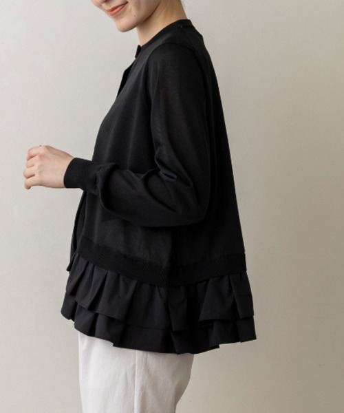 Sono（ソーノ） カーディガン 「SONO/ソーノ」エアフローコットン