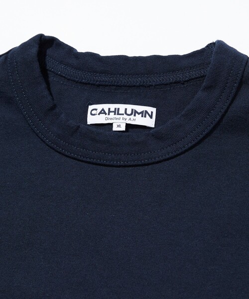 「CAHLUMN」 半袖Tシャツ SMALL グレー メンズ