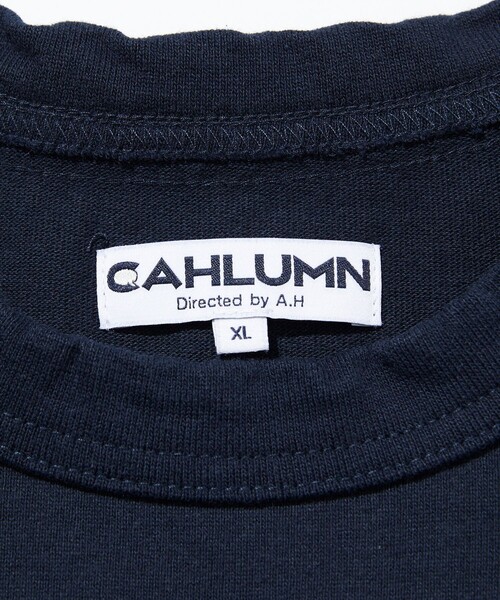 「CAHLUMN」 半袖Tシャツ SMALL グレー メンズ