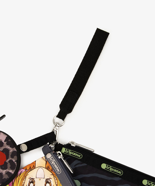 LESPORTSAC GALS! ピンバッジ LeSportsac チャーム 「GALS!」WRISTLET POUCH W/CHARM ウィー