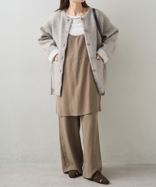 pual ce cin オールインワン 「SET ITEM」ソフトツイルキャミ