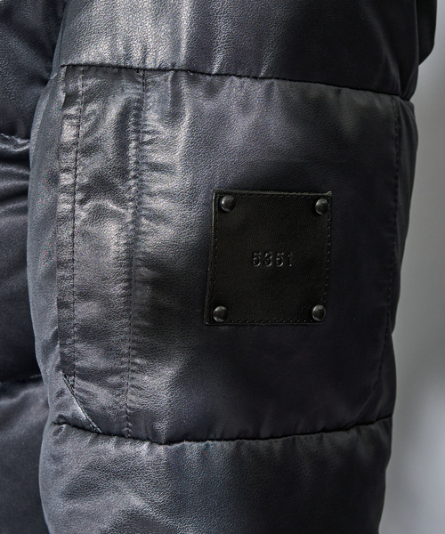 5351 POUR LES HOMMES ダウンジャケット ダウン 「25A/W」レザー