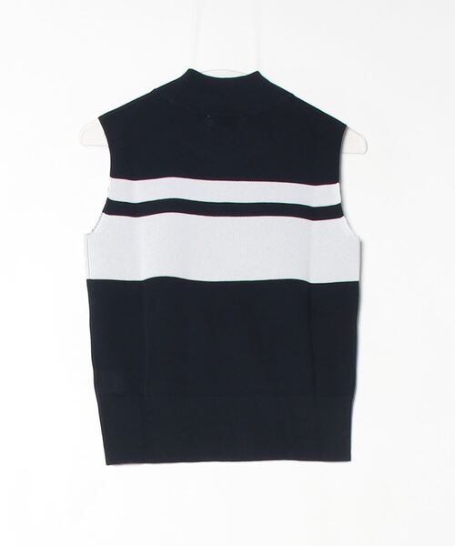 ★新品タグ付き JACKBUNNY ノースリーブニット ホワイト サイズ2★ ニット セーター ジャックバニー ポリエステル ノースリーブニット