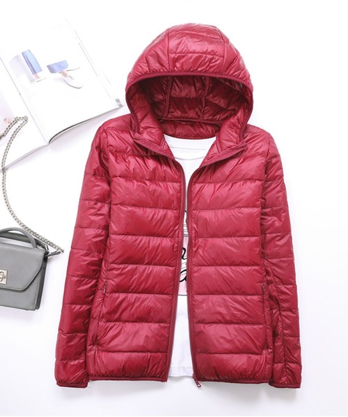 「Amulet」 中綿ブルゾン X-LARGE ピンク レディース_画像3