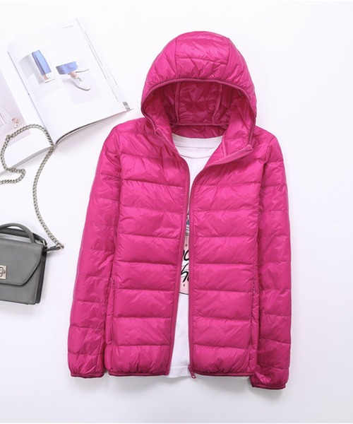 「Amulet」 中綿ブルゾン X-LARGE ピンク レディース_画像5