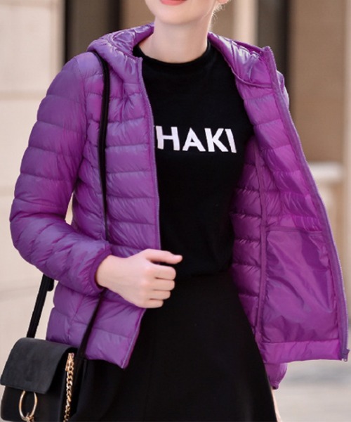 「Amulet」 中綿ブルゾン X-LARGE ピンク レディース_画像8