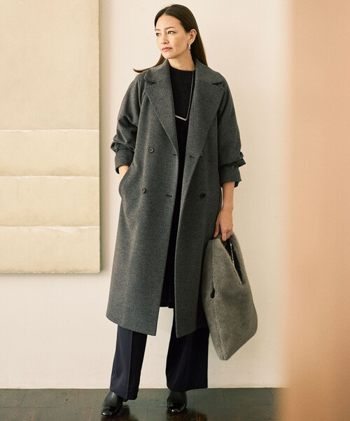 自由区（ジユウク） ニット セーター ヘアリーフォックスプルオーバー