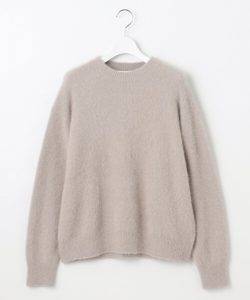 自由区（ジユウク） ニット セーター ヘアリーフォックスプルオーバー