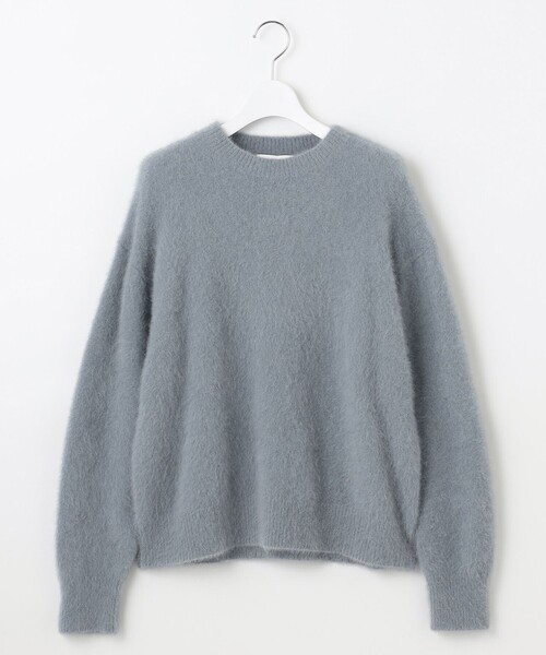 自由区（ジユウク） ニット セーター ヘアリーフォックスプルオーバー