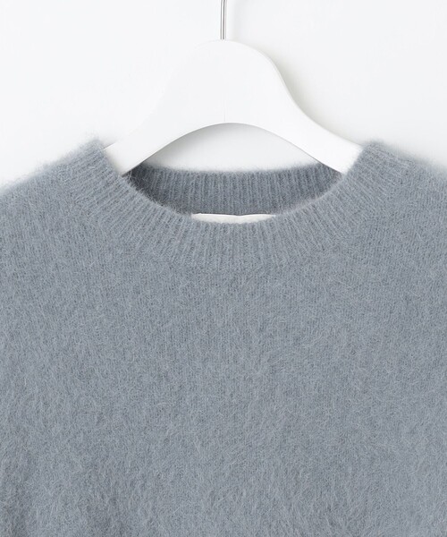 自由区（ジユウク） ニット セーター ヘアリーフォックスプルオーバー